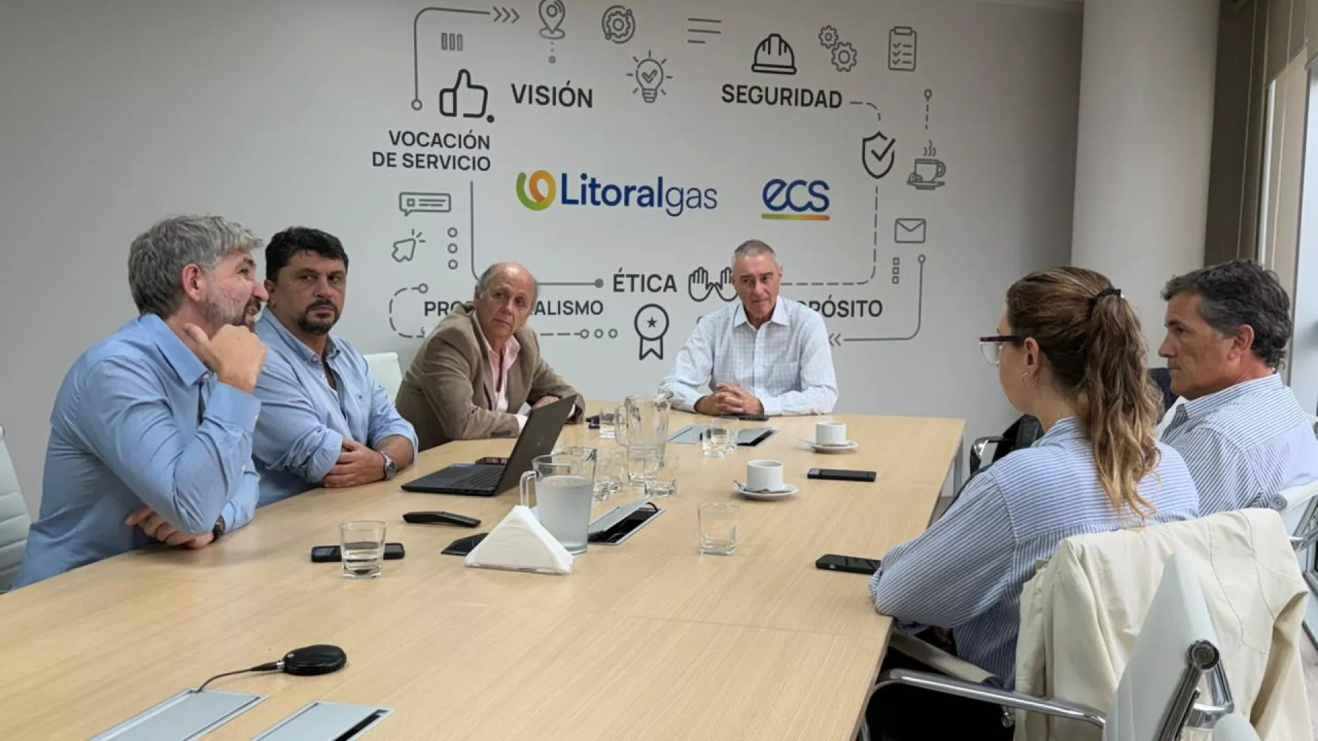 FISFE se reunió con Litoral Gas para analizar el abastecimiento energético de cara al invierno