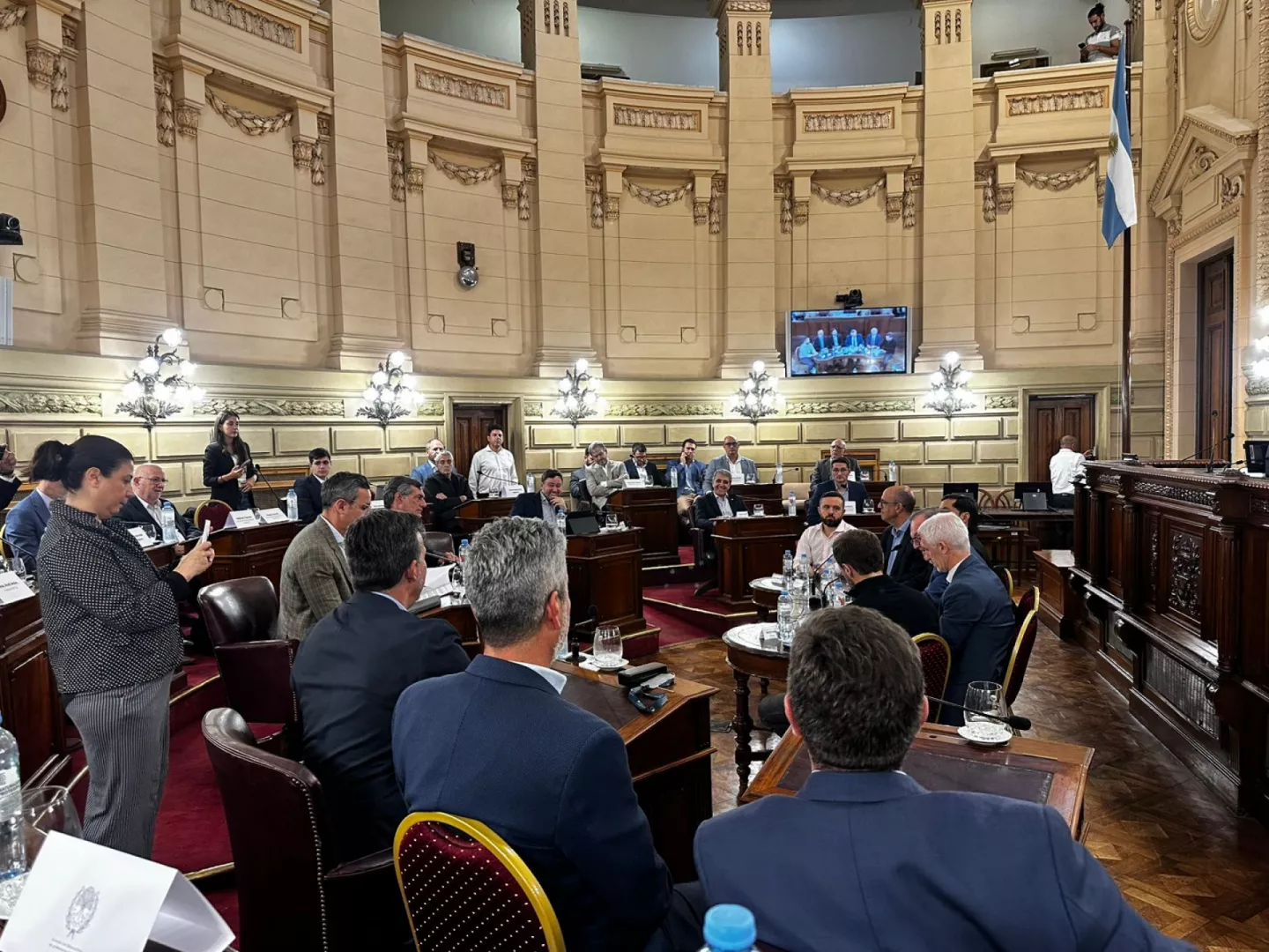 Exposición en el Senado de Santa Fe por el proyecto de reforma del Código Procesal Laboral