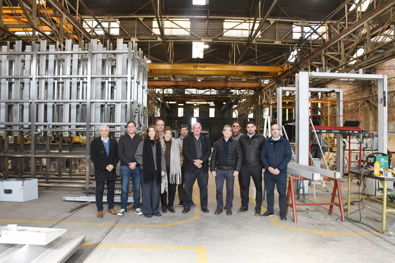 Jornada de trabajo en Rafaela junto a industriales